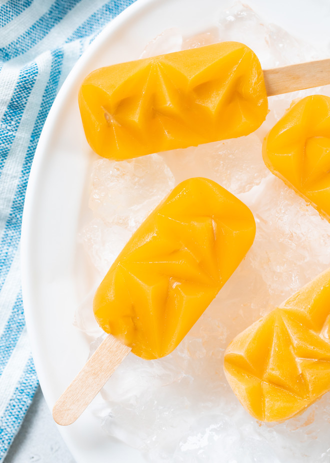 Apricot Popsicles