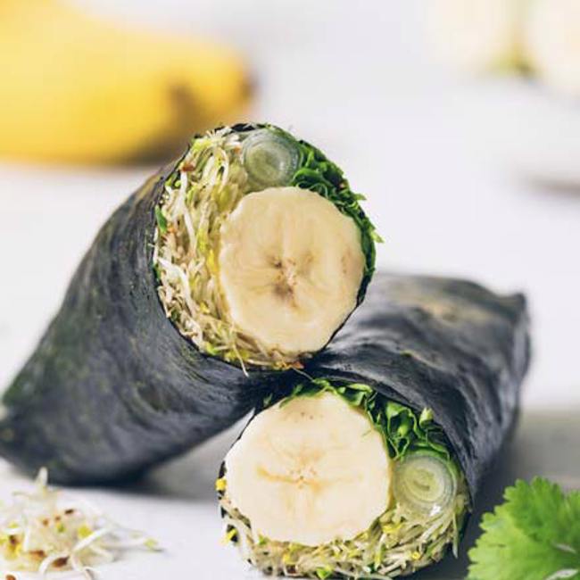 Banana Nori Wraps