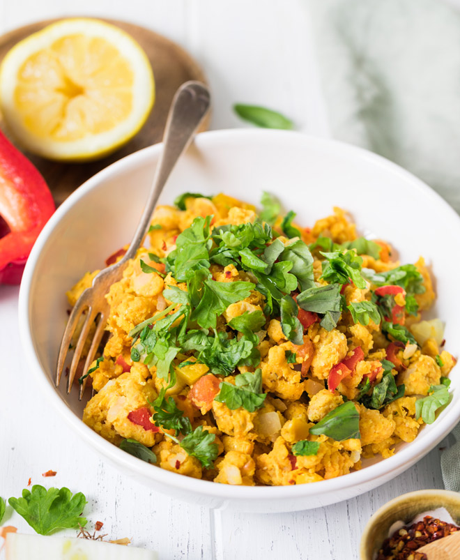 Chickpea Scramble