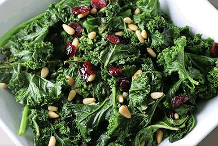 Cranberry Kale Salad