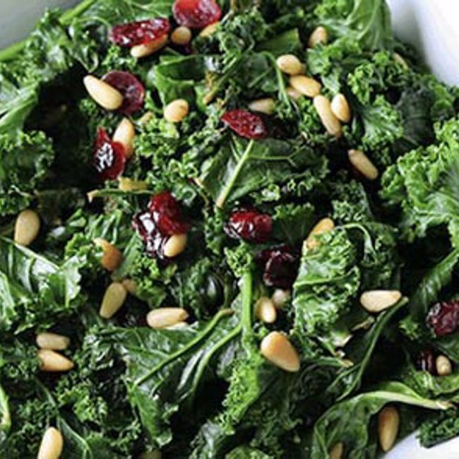 Cranberry Kale Salad