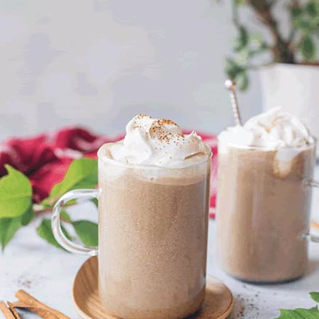 Spiced Creamy Hot Chaga