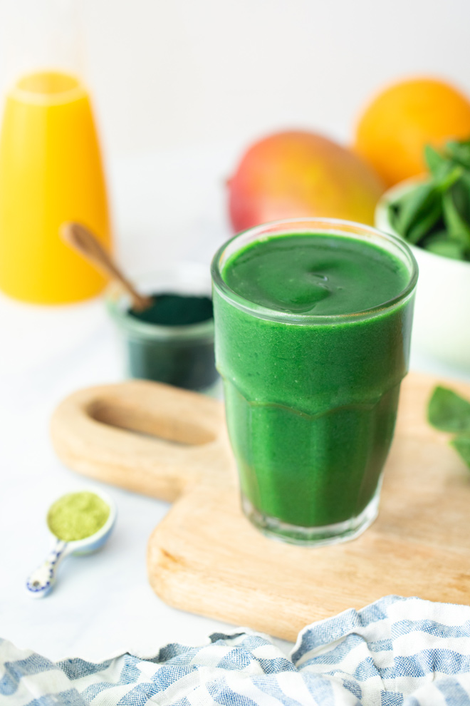 Green Mango Smoothie