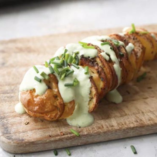 Herby Potato Spirals