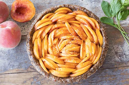 Honey Peach Pie