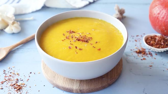 Kabocha Squash Soup 