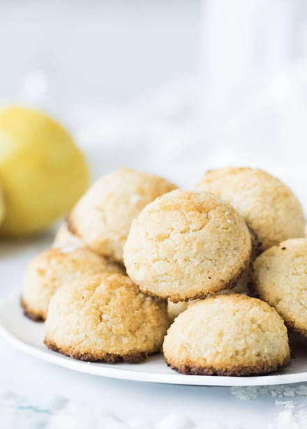 Lemon Coconut Macaroons 