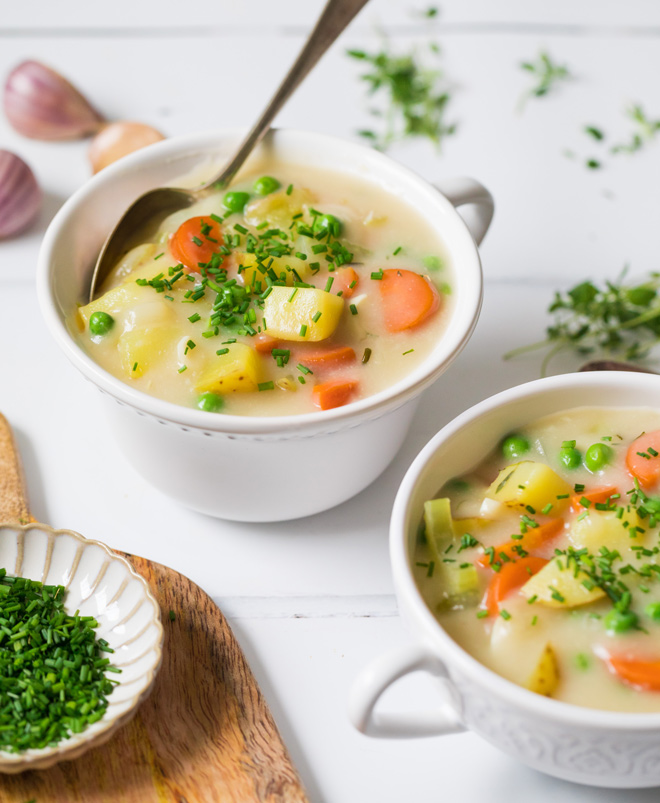 Pot Pie Soup