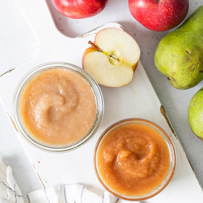 Applesauce or Pear Sauce