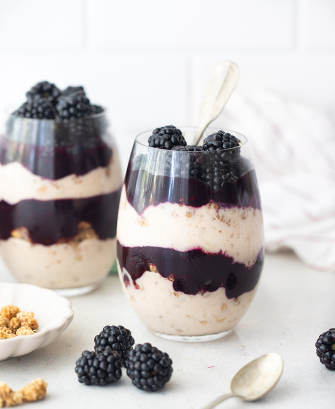 Blackberry Parfait