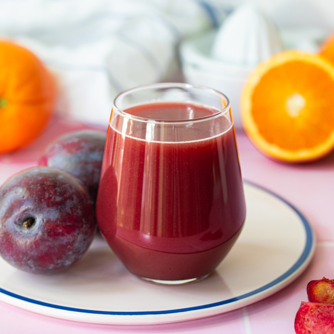 Plum Orange Juice