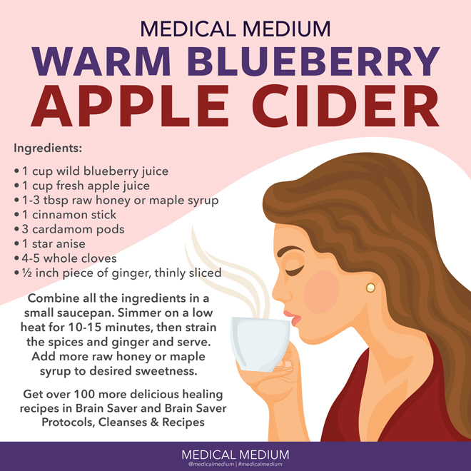 Wild Blueberry Apple Cider