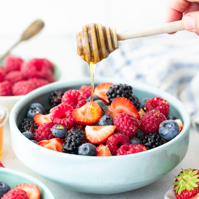 Wildflower Honey Berries