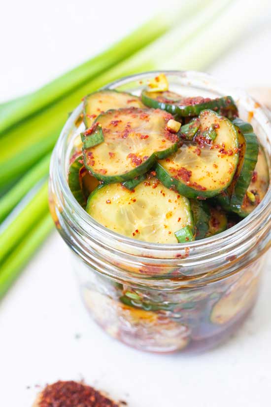 Spicy Cucumber Chips