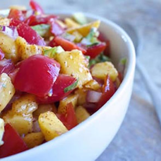 Sweet & Spicy Mango Salsa