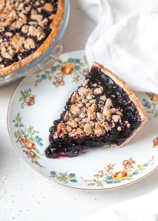 Wild Blueberry Pie (Fat-Free)