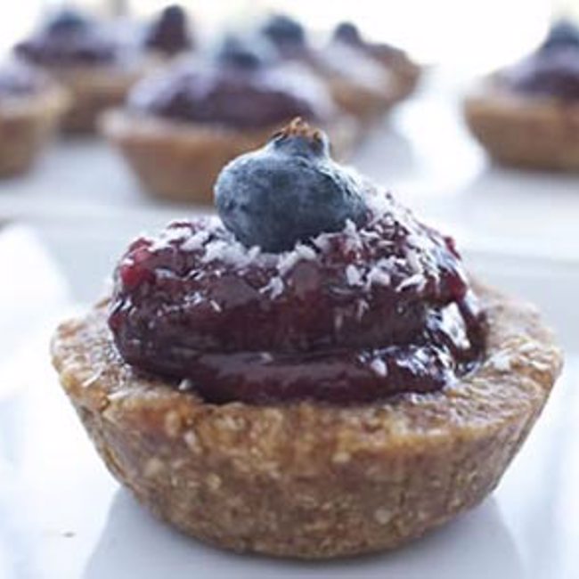Wild Blueberry Tarts