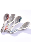 Ceramic Soup Spoons